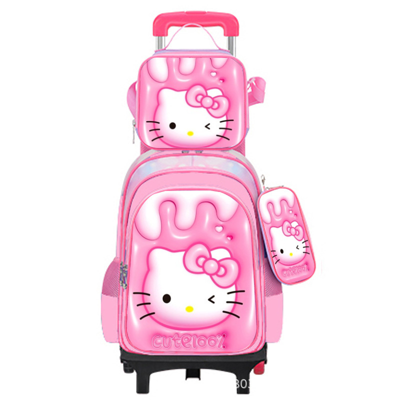 Fábrica directa transfronteriza nueva serie de montaña y mar de dibujos animados de tres piezas paquete de bolsas de 2 / 6 rodadas