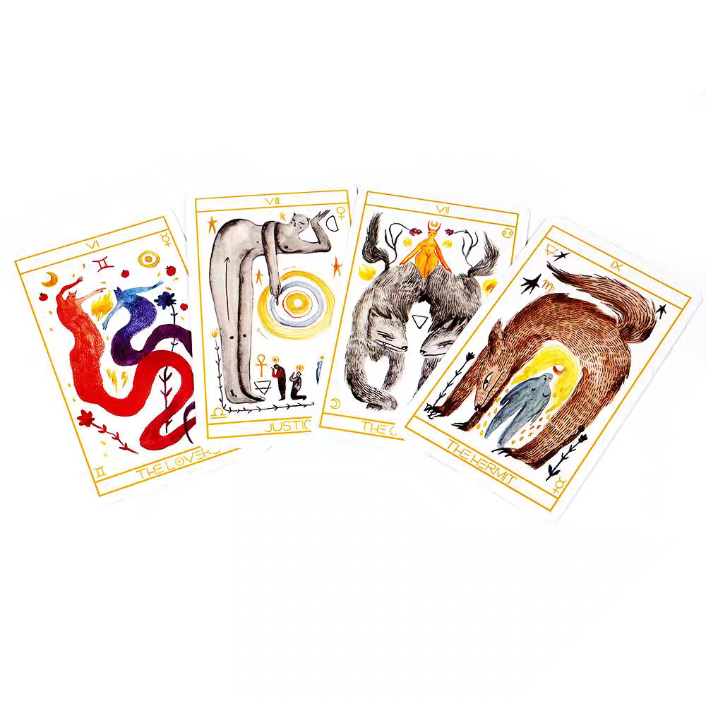 Lilifer Tarot Card Game English Edition Professional Board Game_voghion.com