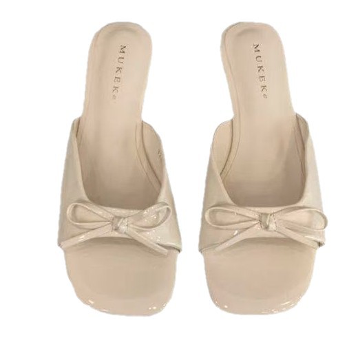 2026 verano hermosas zapatillas de tacón alto con dedos de arco, zapatillas de moda de estilo de hadas de verano para mujeres image 5