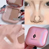 TATIBEAUTY косметическая пудра Глянцевая Косметическая тарелка цельная тарелка для носа трехмерная Тень для носа осветляет имбирь мелкая вспышка