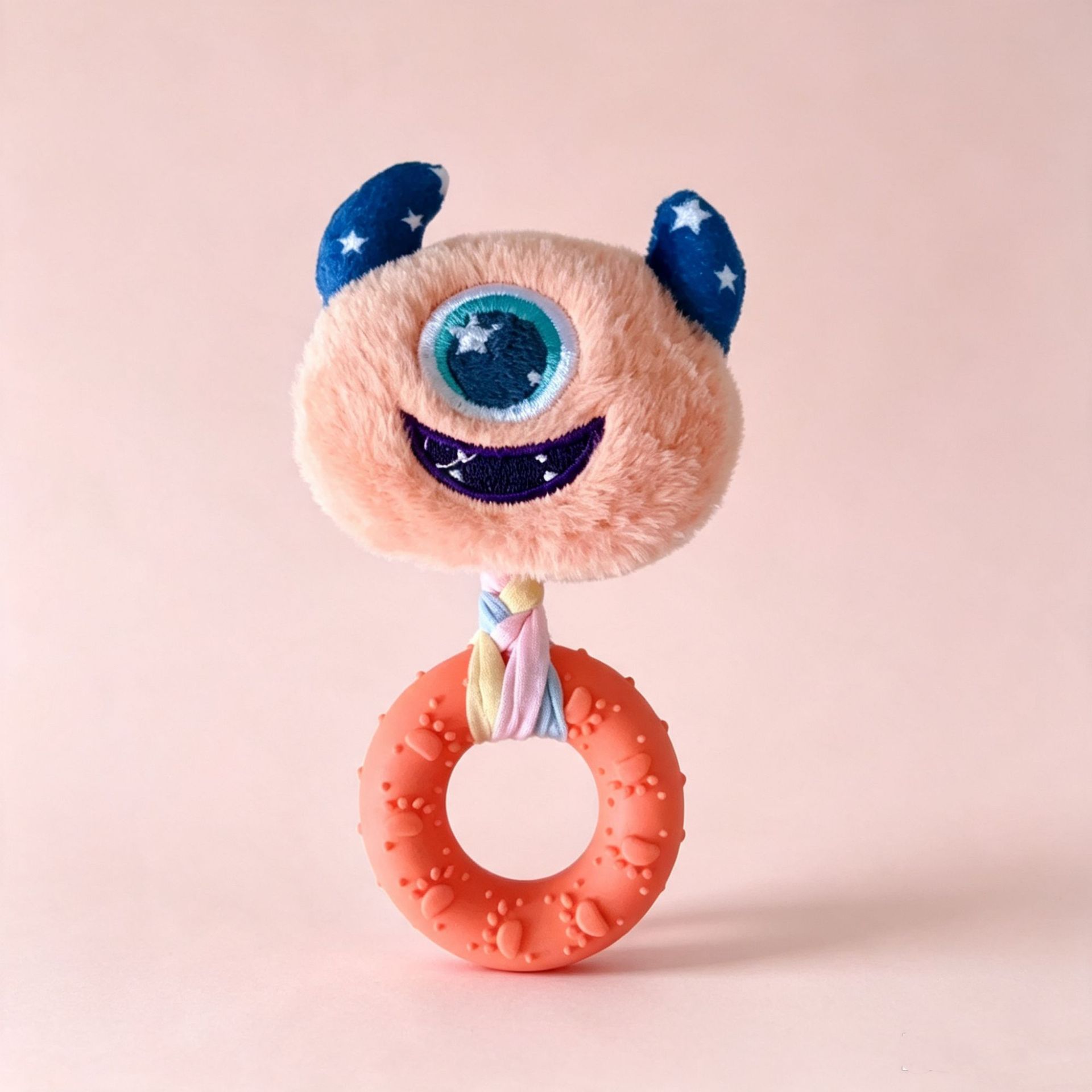 Orange little devil teether (17*8cm, 65g)