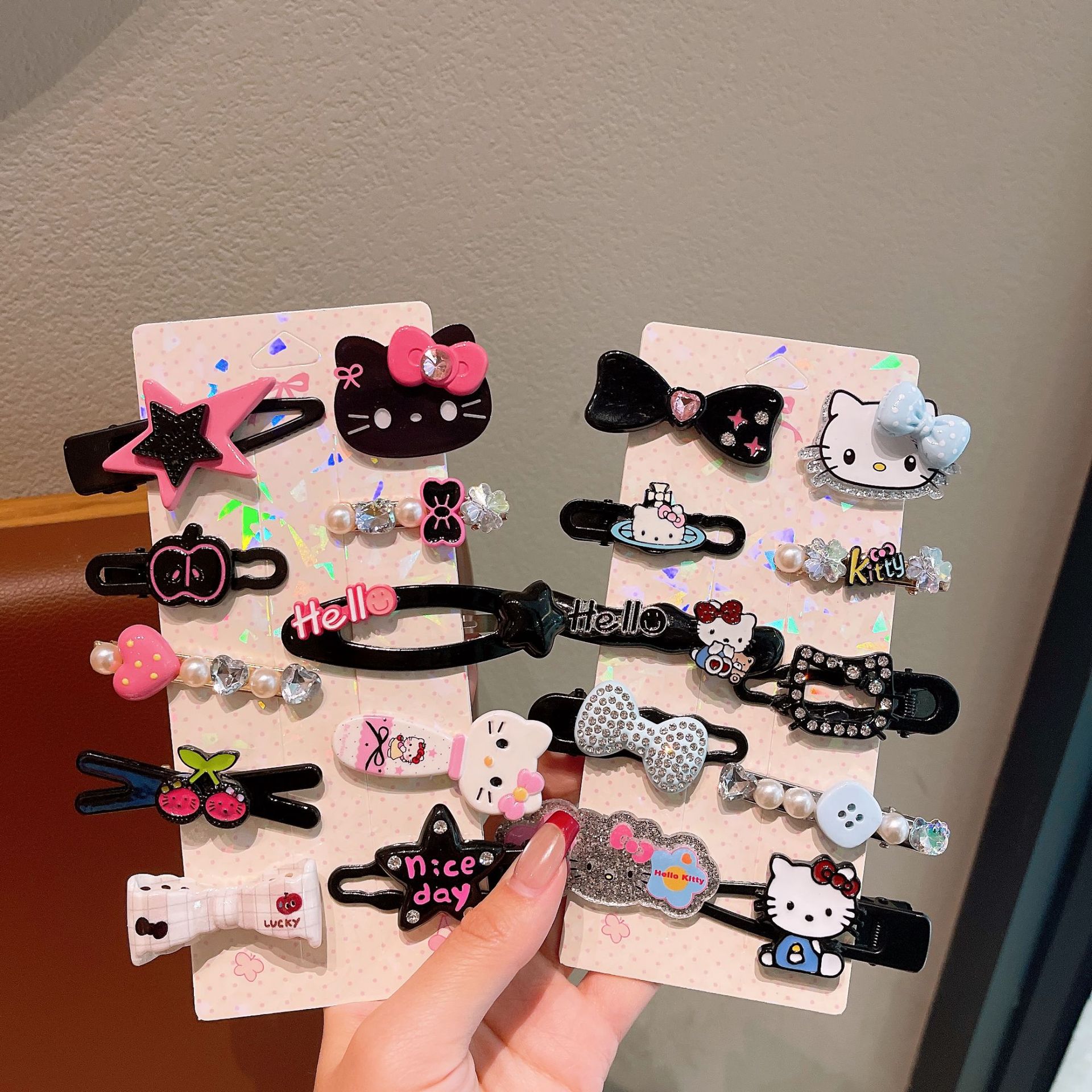 Kolomi clip de pelo para niños Sanliou dibujos animados para bebés clip de pelo lateral clip de pelo para niñas clip de pelo adornamiento para el pelo