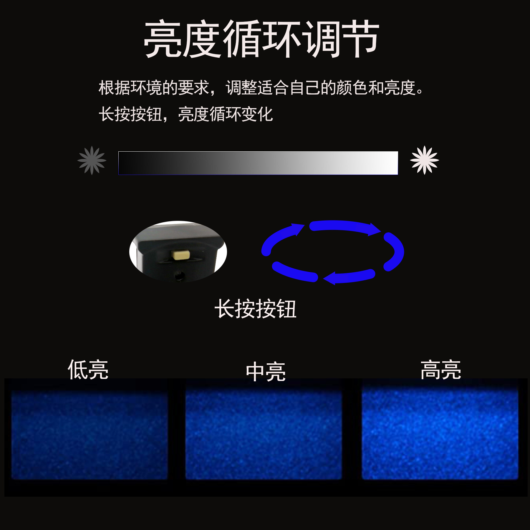 亮度变化调整 中文