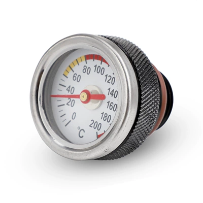 Cross-border supply factory sales motorcycle modification parts oil gauge oil temperature gauge engine thermometer oil gauge accessories (Other vehicle instruments) - m2015-black