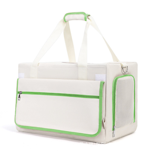 Pet trolley box, double-decker bus luggage, cat bag, portable, two cats, large space, breathable dog backpack