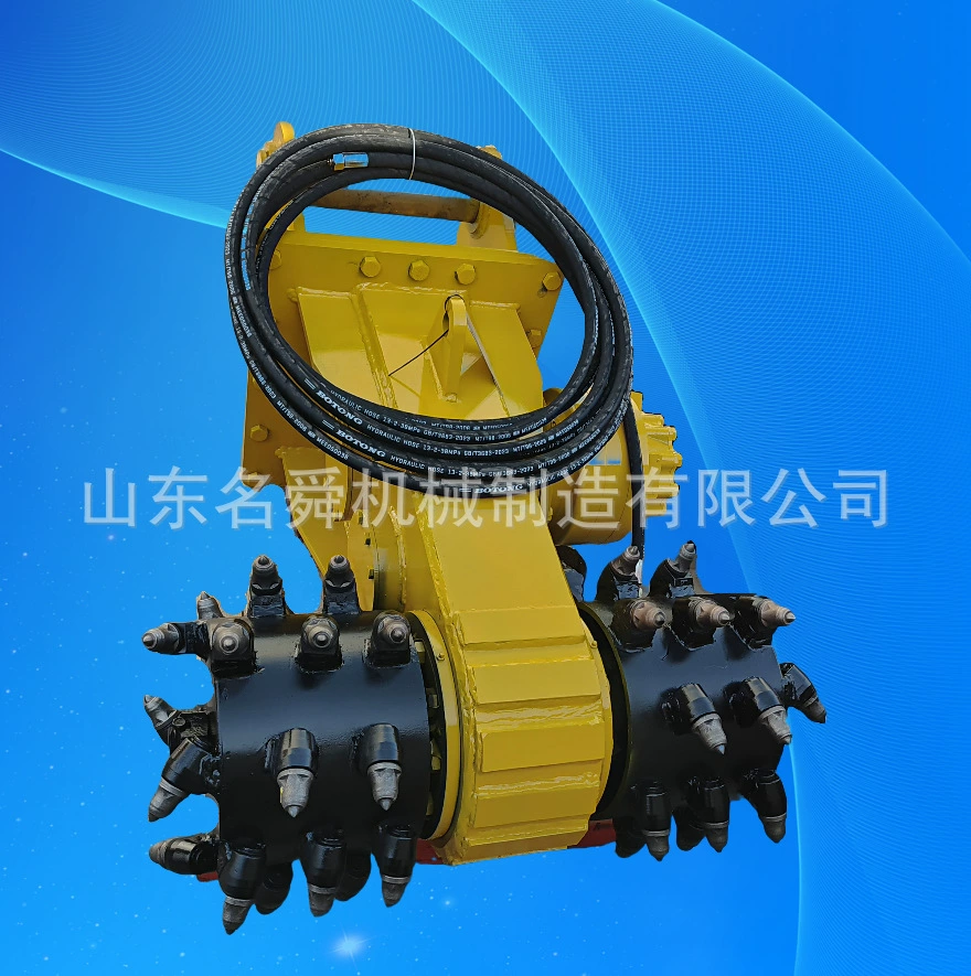 Фрезерная головка для дорожных работ, фрезеровальная машина для разработки горных пород, скальных пород и вечной мерзлоты, навесное оборудование для горизонтальных и вертикальных экскаваторов