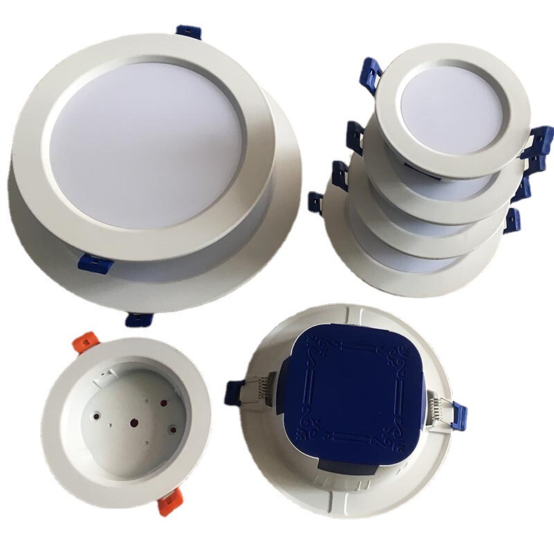 Embedded Integrated Die-Cast Led Downlight Housing Kit 2.5inch to 8inch Ceiling Light Spotlight 3W-30W Hole Light