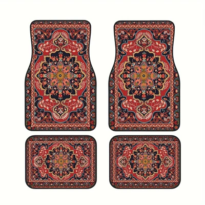 Avtomobil döşəmə paspasları – mats easy to clean crystal - halloween-car-floor-mats-6-33444468cm-two-pairs-four-pieces-in-total