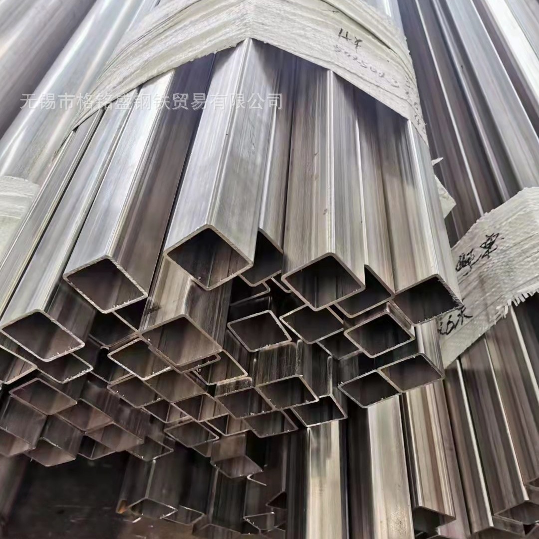 6m长 304矩形管100*50*3  不锈钢SS304   美标304 不锈钢矩形管