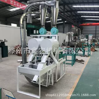 双罗皮芯分离磨面机 全自动面粉机小麦玉米打面机