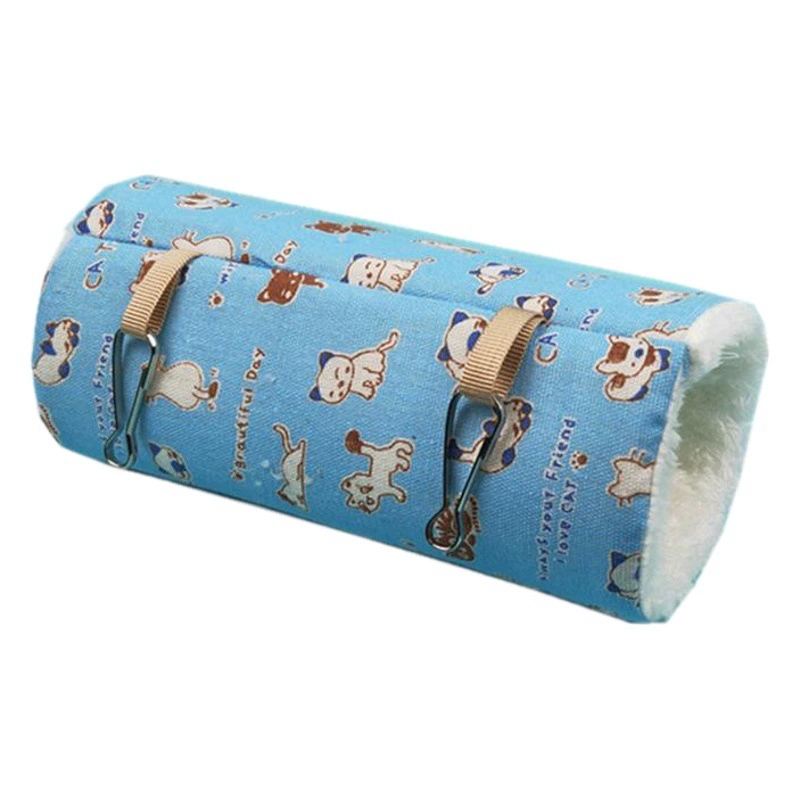 Гнездо хомяка Белка Медовая сумка Стройные голландские свиньи Тоторо Зимние теплые товары Маленькое хлопковое гнездо для домашних животных Трансграничное туннельное гнездо для маленьких домашних животных