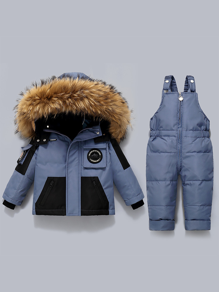 winter children's keep warm down jacket