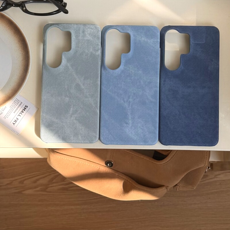 S26Ultra Denim 9Pro Mobile Phone Case Suitable for Samsung S25 Protective Case S24U Case Cross-Border Google 10A