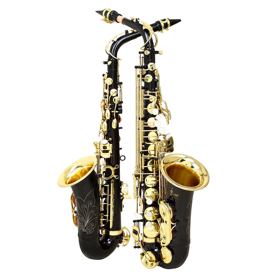 SLADE RED alto saxofón mi menor latón cuerpo de viento instrumento de viento occidental examen de práctica de principiantes para adultos