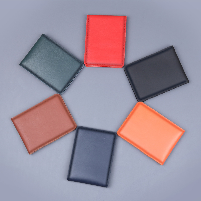 Carte de conducir de cuero, bolsa de tarjetas, bolsa de almacenamiento de tarjetas para hombres, bolsa de protección de la licencia de conducir de cuero para mujeres.