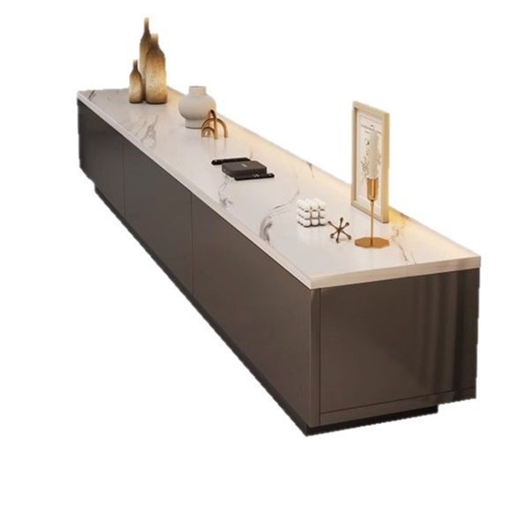Gabinete de televisión de venta directa de fábrica sala de estar doméstica moderna y simple nueva mesa de té de almacenamiento en el suelo