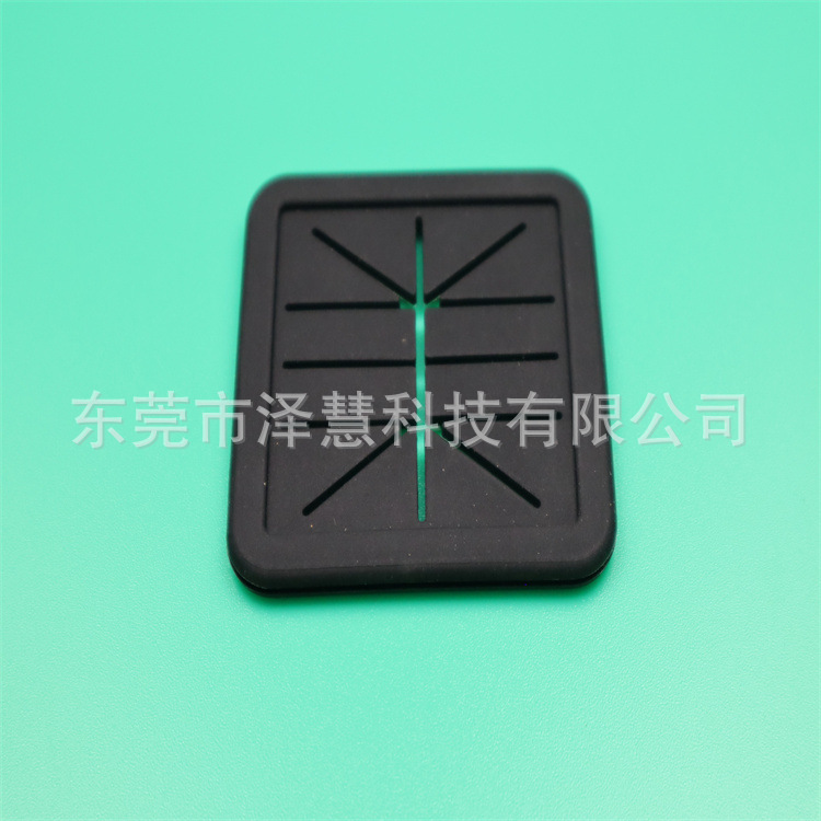 电脑硅胶方形护线圈 防尘硅胶异形护线套 电器硅胶方形护线垫