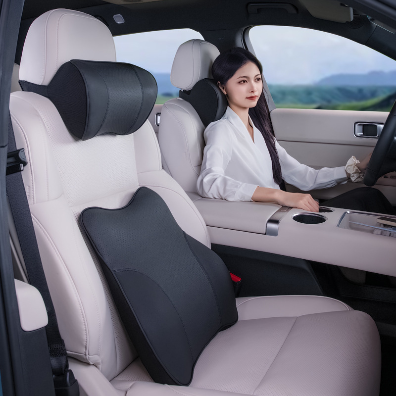 車用枕、車用ヘッドレスト、腰サポート、車用枕、ネックピロー、車用睡眠用腰サポート、クッション工場、ワンピース|undefined
