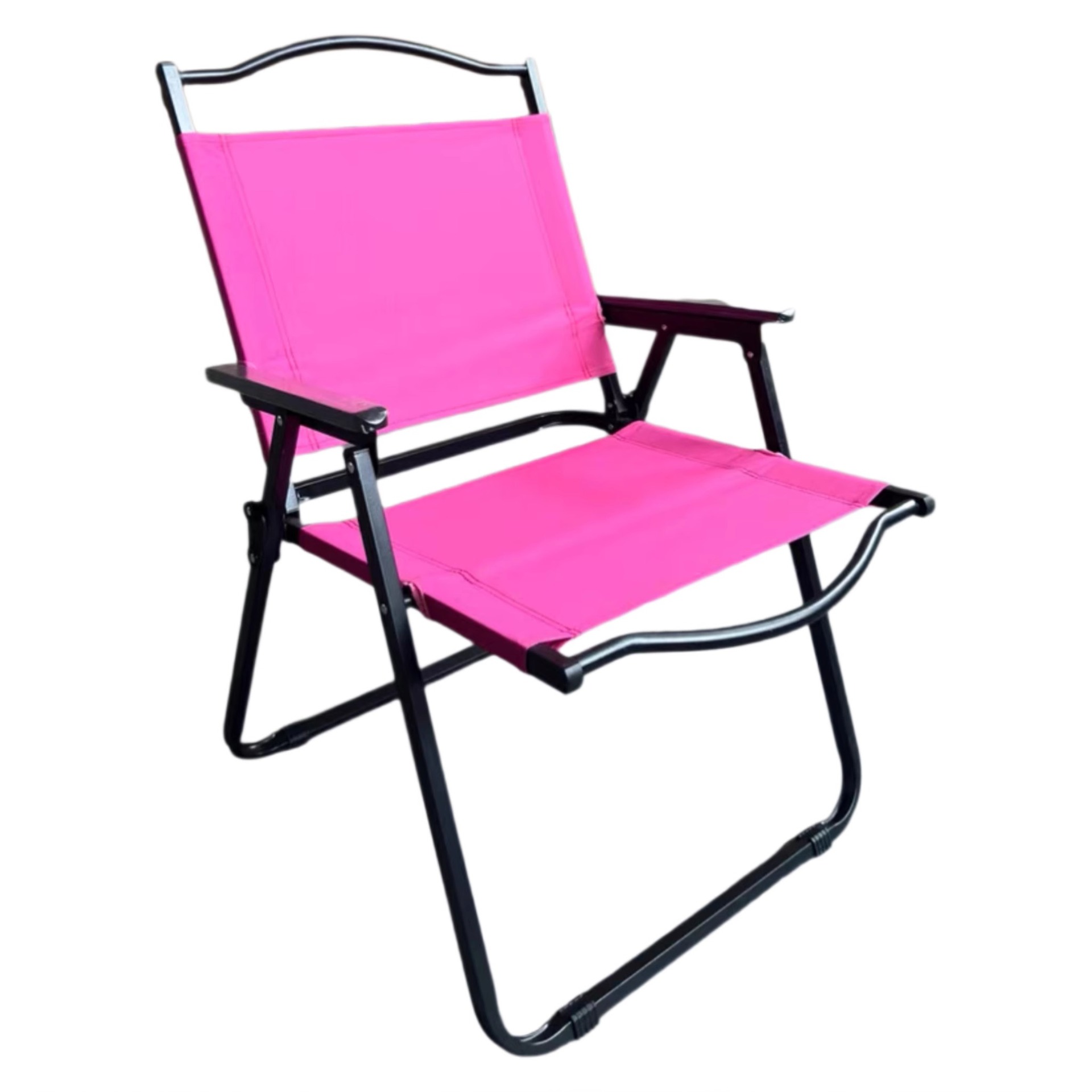 [두꺼운 이중천] 대형 로즈 레드 블랙 프레임 - 블랙 팔걸이