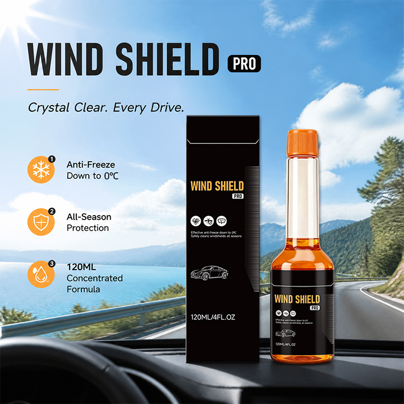 Wiper Fluid Windshield Care Solution Car Glass Oil Film Remover Car Window Windshield Cleaner for a Clear Finish Wiper Fluid Windshield Care Solution Car Glass Oil Film Remover Car Window Windshield Cleaner for a Clear Finish
