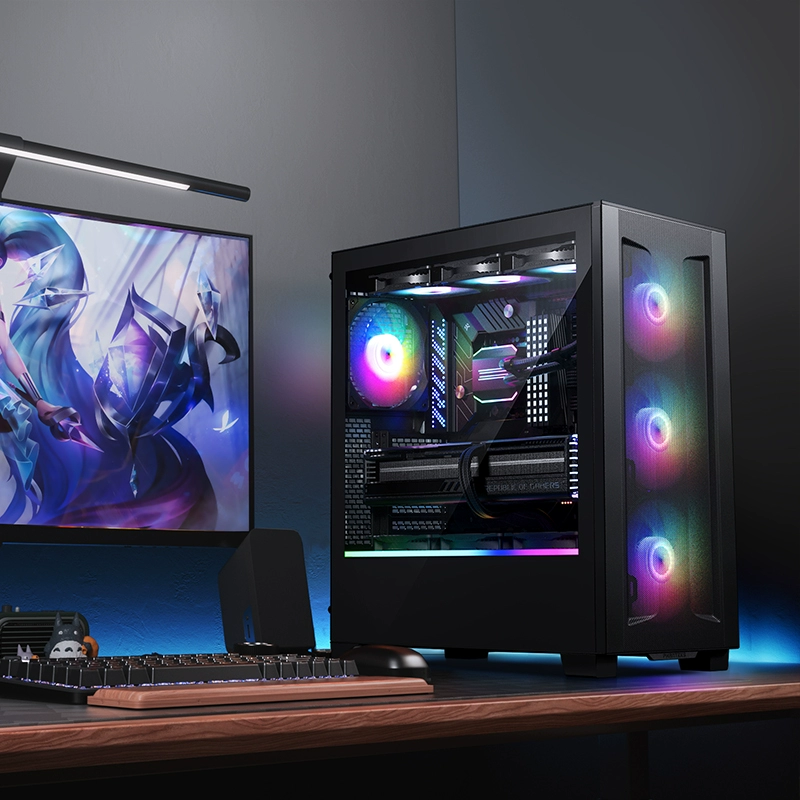 Phanteks Chaser XT523 ультратонкий корпус для настольного ПК из металла с водяным охлаждением 360, для графической карты 4090