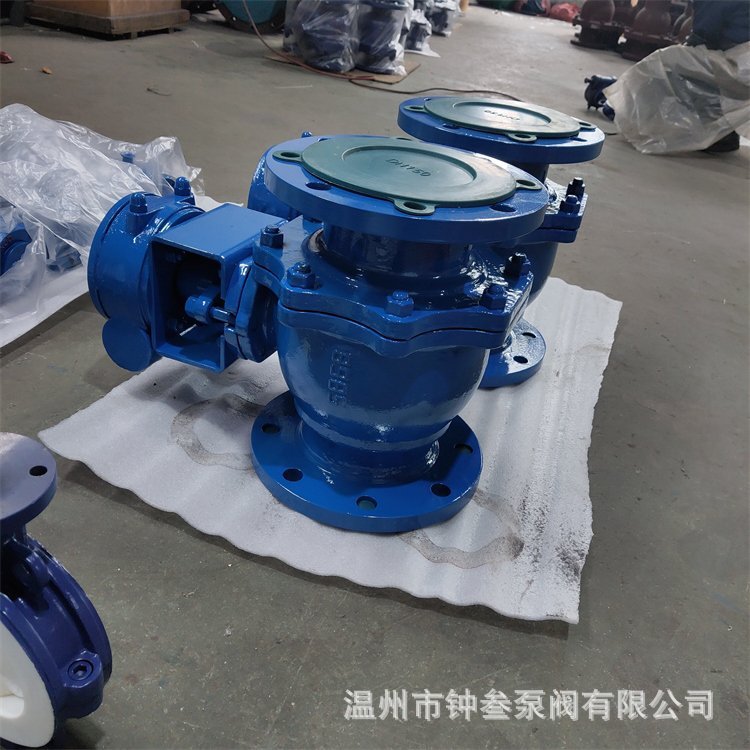 Q41PO-16C 铸钢全衬四氟法兰球阀  Q41PO 耐酸碱四氟球阀 DN80