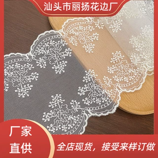 多种颜色甜美少女头饰发夹 宝宝床上用品蝴蝶结刺绣蕾丝花边辅料
