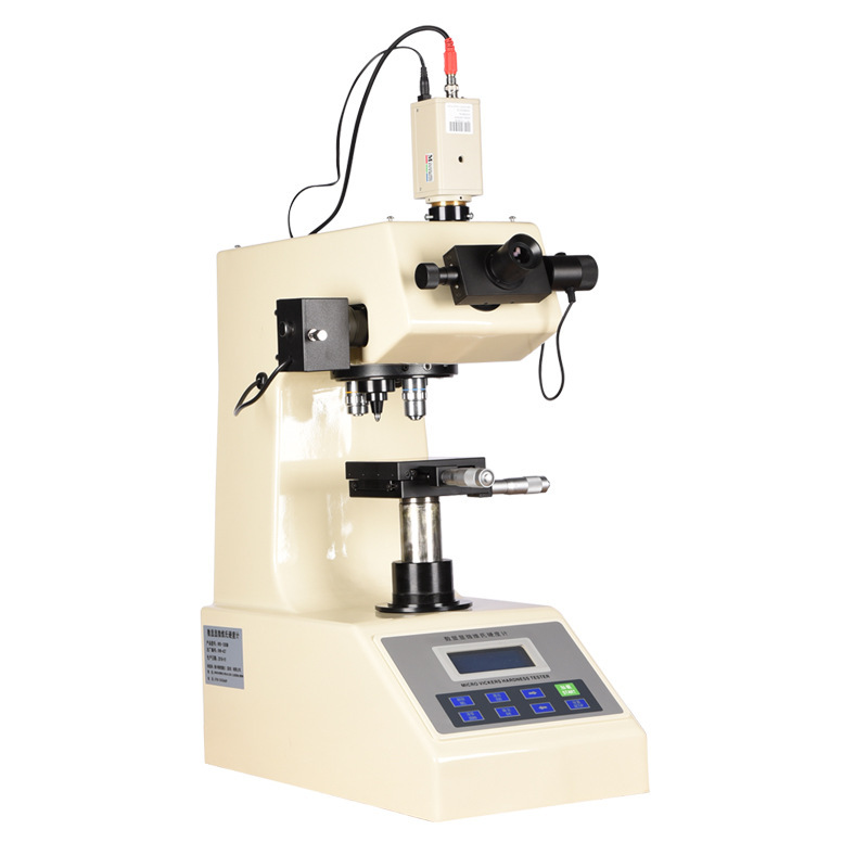 显微硬度计 金属热处理渗碳层薄片薄铜带 自动转塔数显维氏硬度计