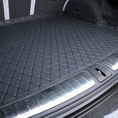 Trunk Mat mats, semi-enclosed design, convenient car - 112-black-with-black-lines-vehicle-model-year-please-leave-a-message-for-customer-service-after-placing-your-order