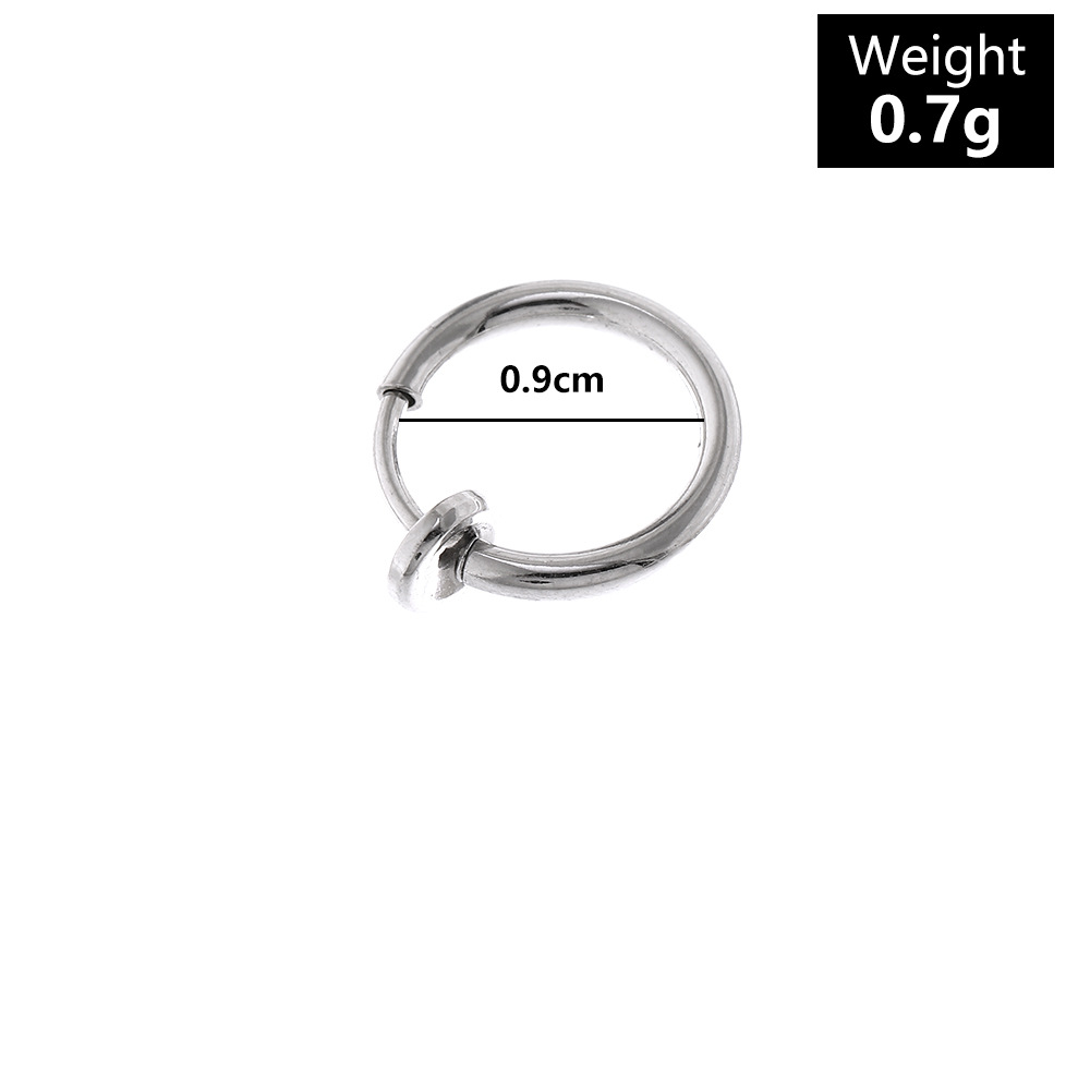 European and American creative non-pierced U-shaped nose clip