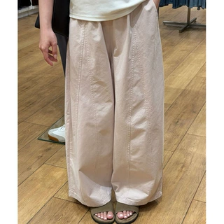 秋季时尚新品白色垂感高级感阔腿裤女宽松慵懒风小个子弯刀梧桐裤