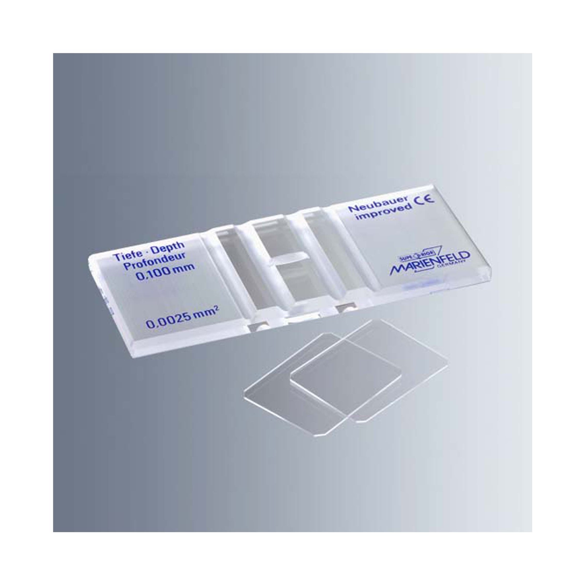 Marienfeld 0640010 血球计数板，Dark-Line  1片/盒