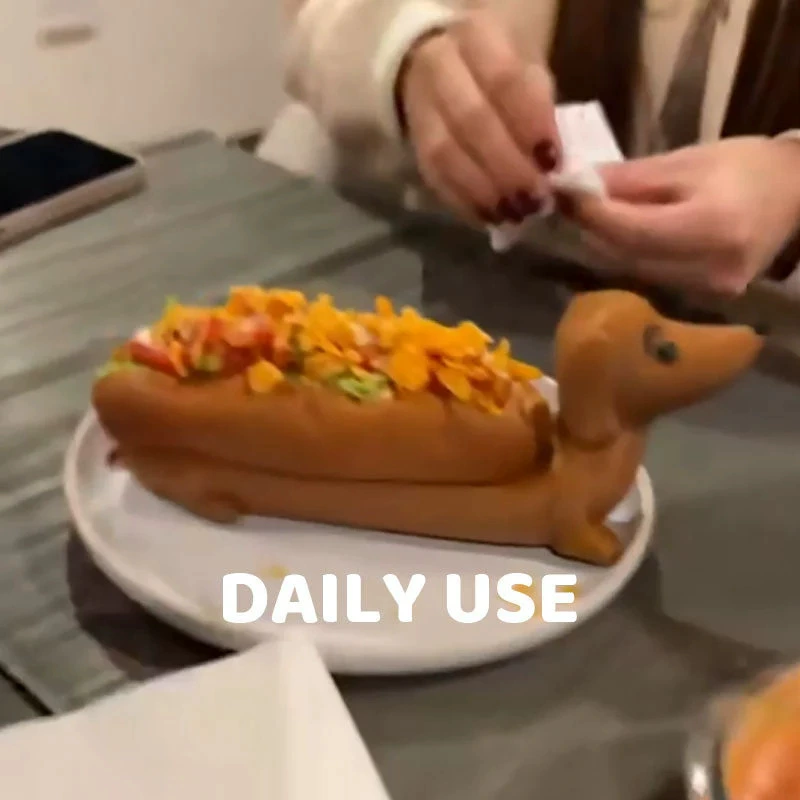 Трансграничный хит Amazon Dachshund Tray Hot Dog Dachshund Tray