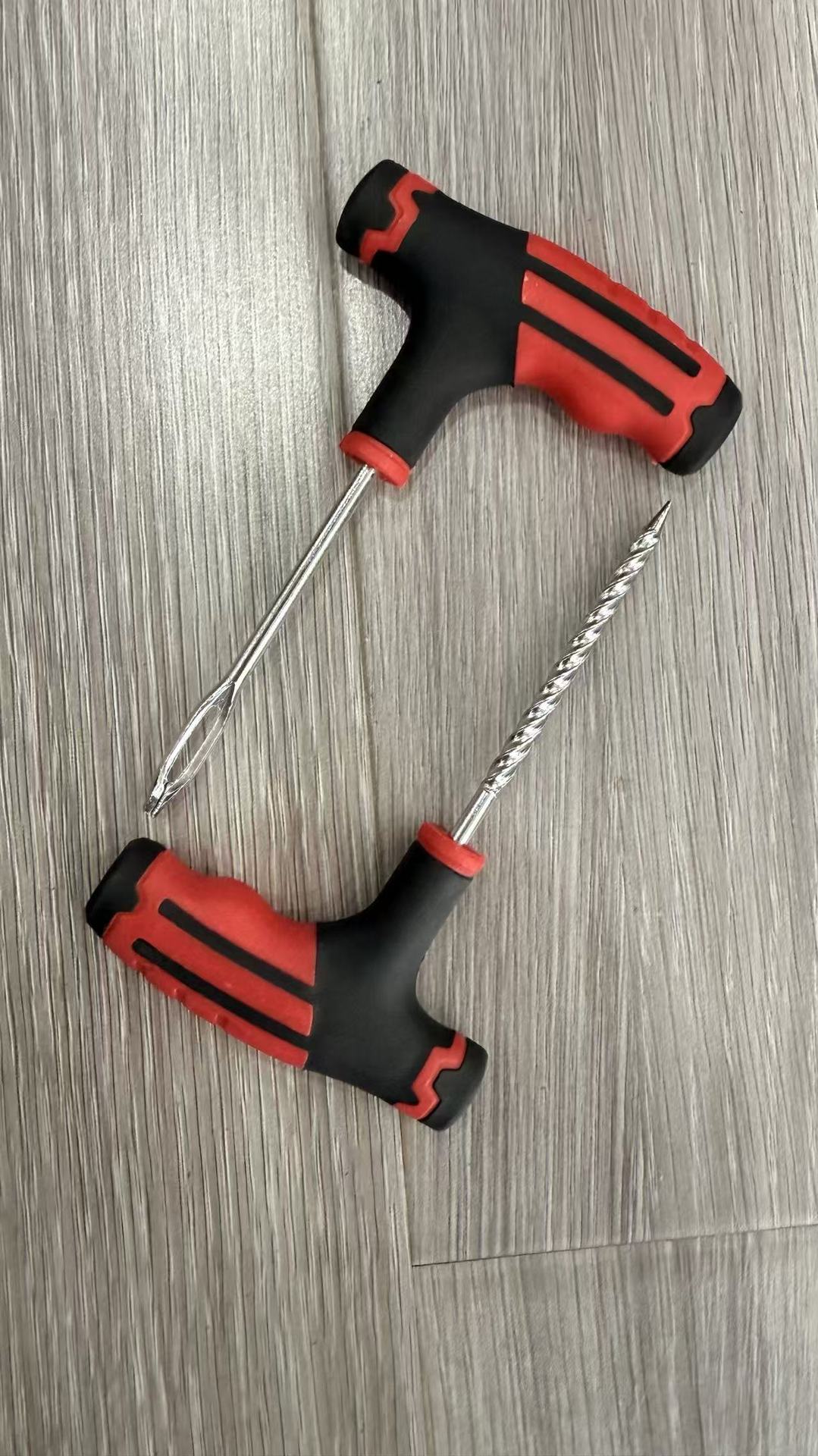 Cross-border best-selling vacuum tire repair tool set, cold patching glue strip tool, needle-nose pliers, valve core emergency accessories