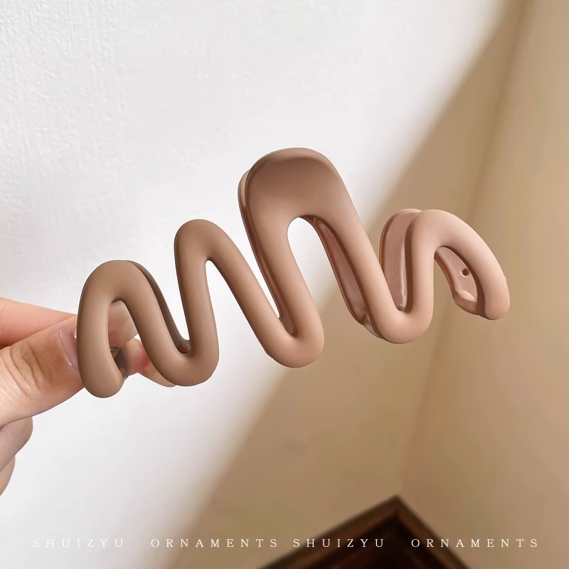 Acrílico grande, pinza de amor, pinza para el cabello, parte posterior de la cabeza femenina, pinza de tiburón, horquilla, pinza para el cabello, tocado, primavera y verano