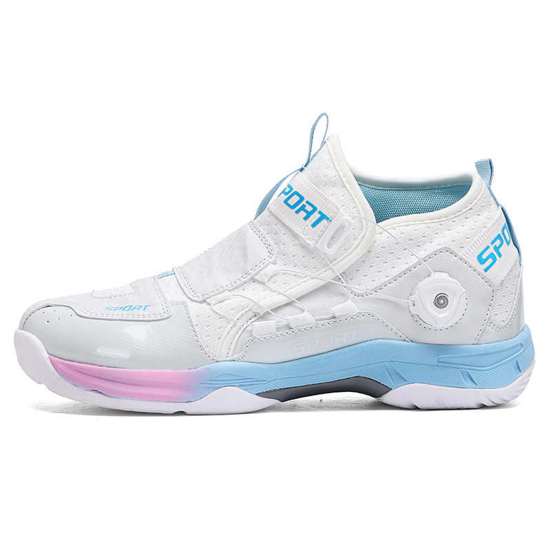 Zapatos de bádminton, zapatos de entrenamiento para hombres y mujeres, zapatos deportivos profesionales que absorben los golpes, transpirables, antideslizantes, resistentes al desgaste, transpirables, nuevos zapatos para correr en stock image 8