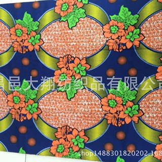 全棉布料印花棉布非洲蜡染布 蜡印布 服装布 仿蜡印布印花布