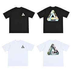 国境を越えた対外貿易原標palace卸売り三角プリント新夏カップルゆるい男女半袖tシャツ