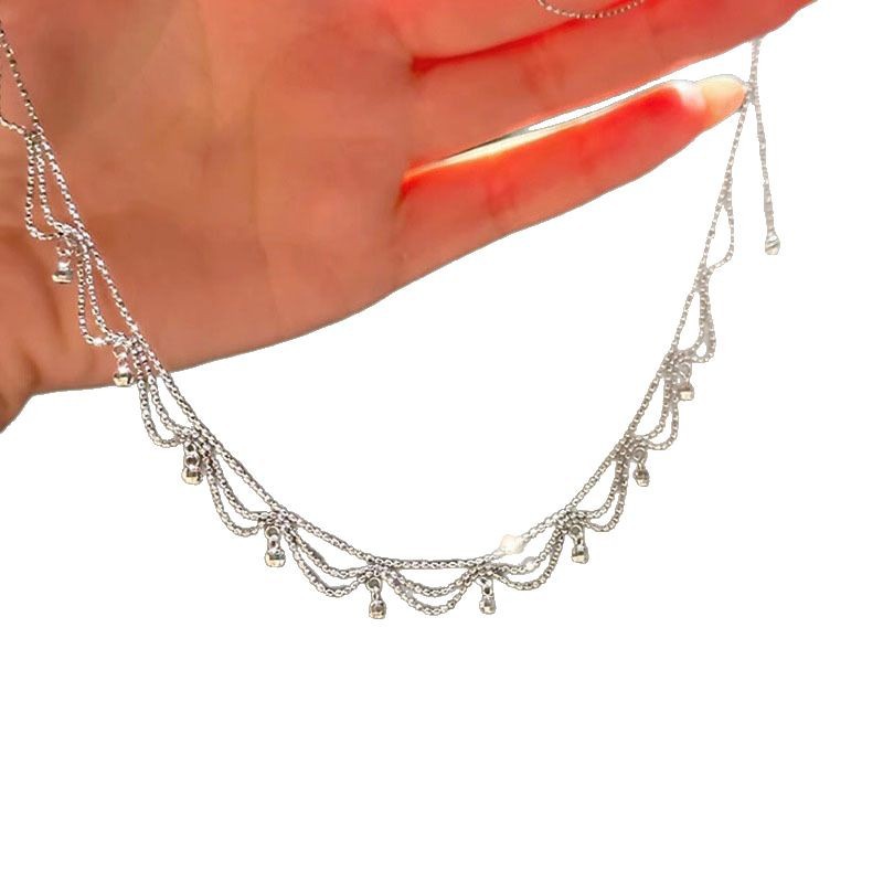 Colar de renda prata vintage para mulher design exclusivo_voghion.com
