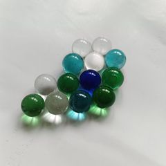 16mmゲーム機専用ガラス玉、サイズ14mm、16mm、25mm、子供用遊びガラス玉、大量購入割引あり