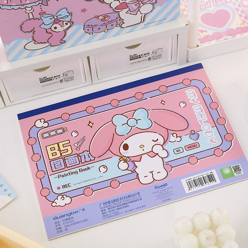 Арт‑тетрадь (Sanrio) B5 для рисования и фотоальбом, плотные страницы, ручная роспись