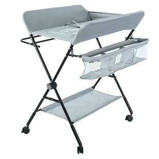 Diaper Table Baby Care Table Baby Diaper Changing Table Multifunctional Foldable Bed Massage Touch Bath