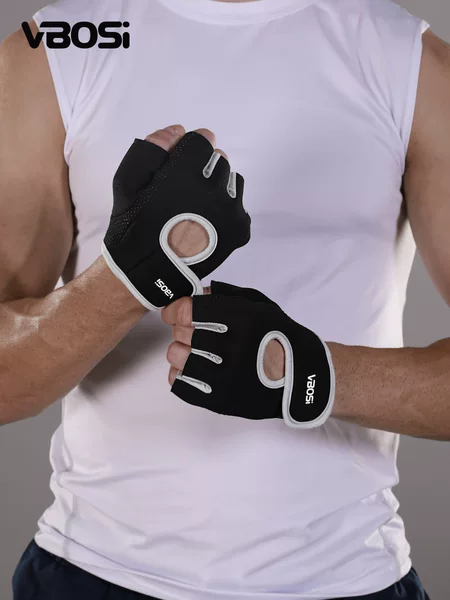 Outdoor Sports Gloves, Half-Finger Gloves for Men and Women, Anti-Callus, Anti-Slip, Breathable, Cycling Wrist Protection, Rock Climbing Fitness Gloves Wholesale
