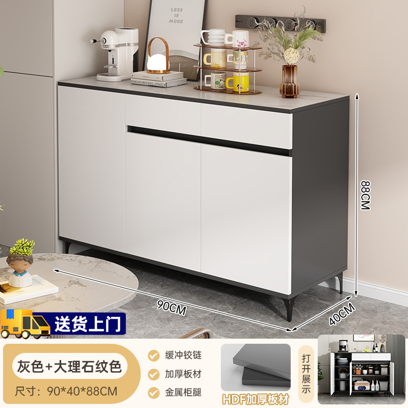 armario de comedor contra la pared, armario de almacenamiento moderno y simple, armario de almacenamiento, armario de almacenamiento, armario de té bajo, armario doméstico