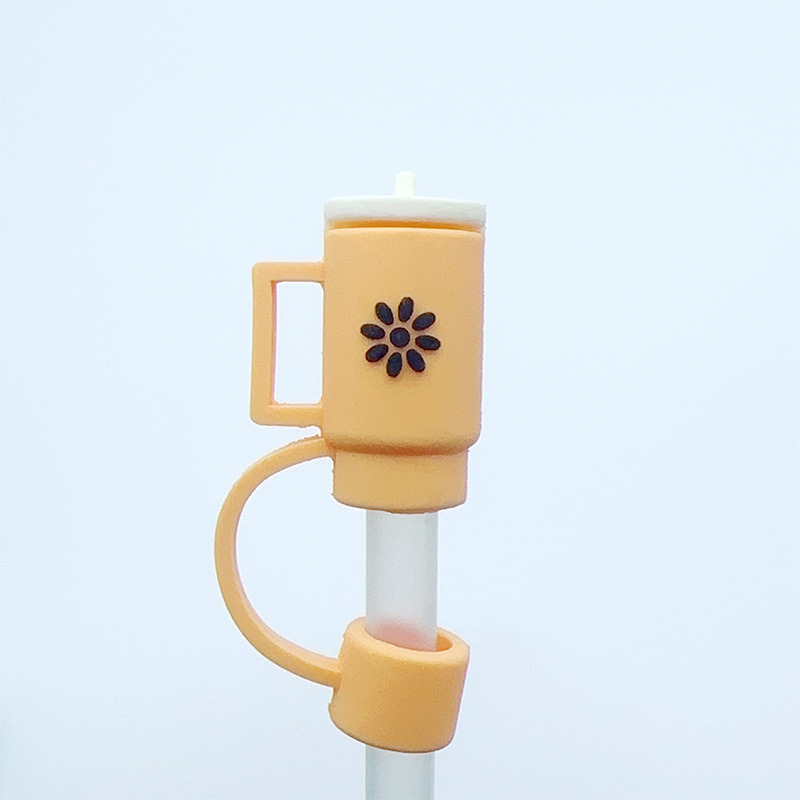 Creativo transfronterizo 10mm tapa de pajita Amazon temu caliente tapa de pajita de garra de gato tapa a prueba de polvo tapón de pajita al por mayor