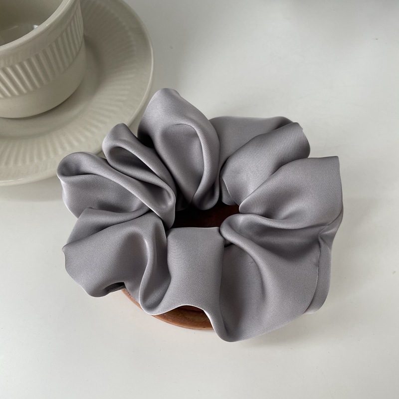 Fashion Solid Color Cloth Pleated Hair Tie 1 Piece display picture 11
