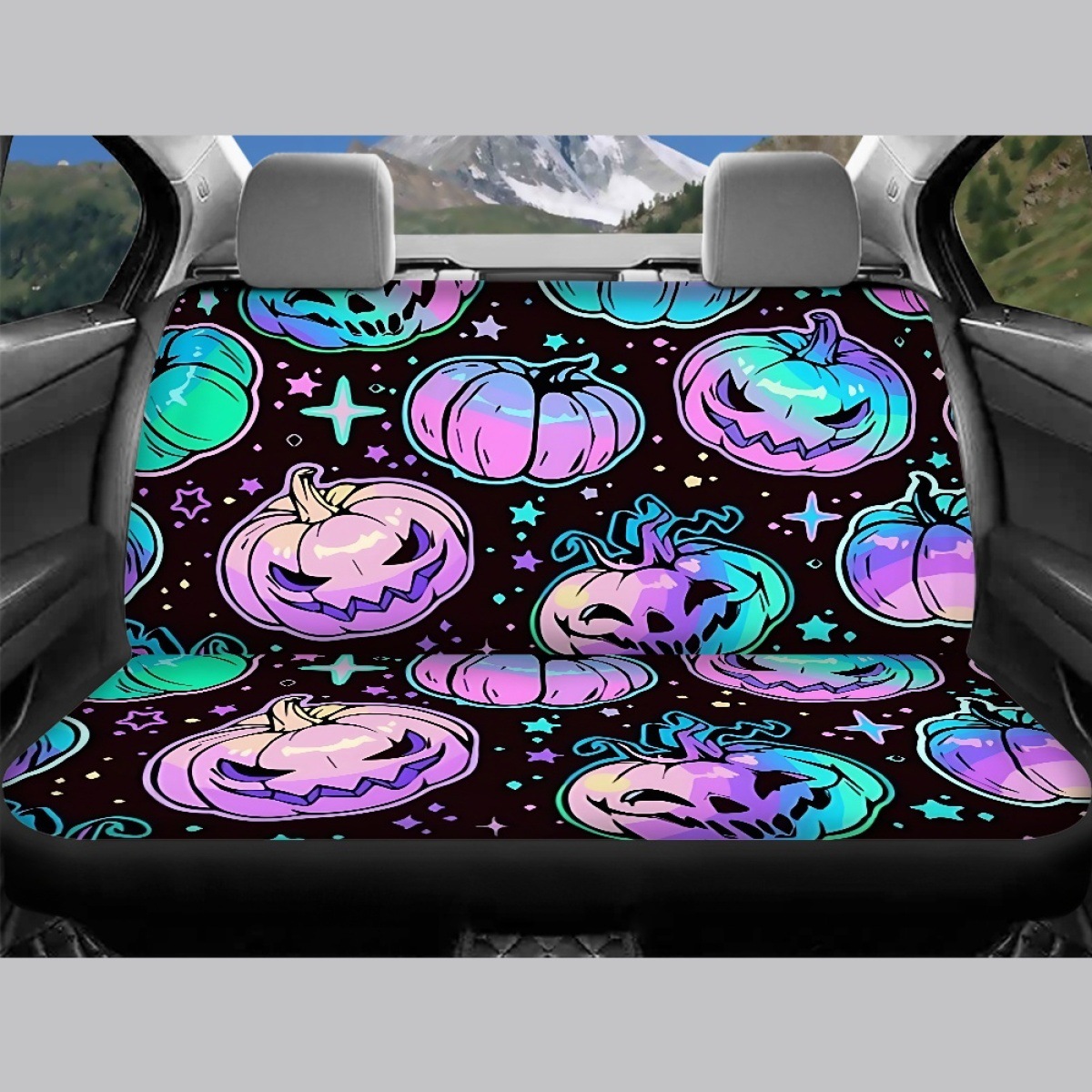 Amazon pod car seat covers, pumpkin print, custom-made according to your design, practical car accessories