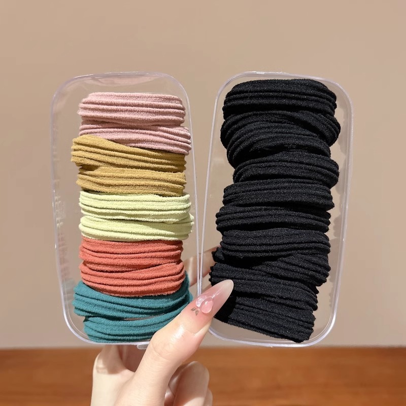 High Ponytail Hair Tie, High Elasticity Durable Rubber Band, Women's Hair Band, 2025 New Model, High-End Versatile Hair Accessory