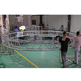 400四方插销圆架 活动庆典篷房架展示 弧形灯光吊Truss