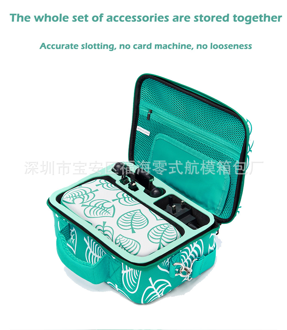 Animal hijo NS Nintendo Switch bolsa de almacenamiento móvil hijo bolsa de protección Switch caja de almacenamiento bolsa grande bolsa de accesorios